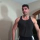 Tall Muscular Fitness Model Patrick Shows Off His Size 13 Feet & Gets Tickled